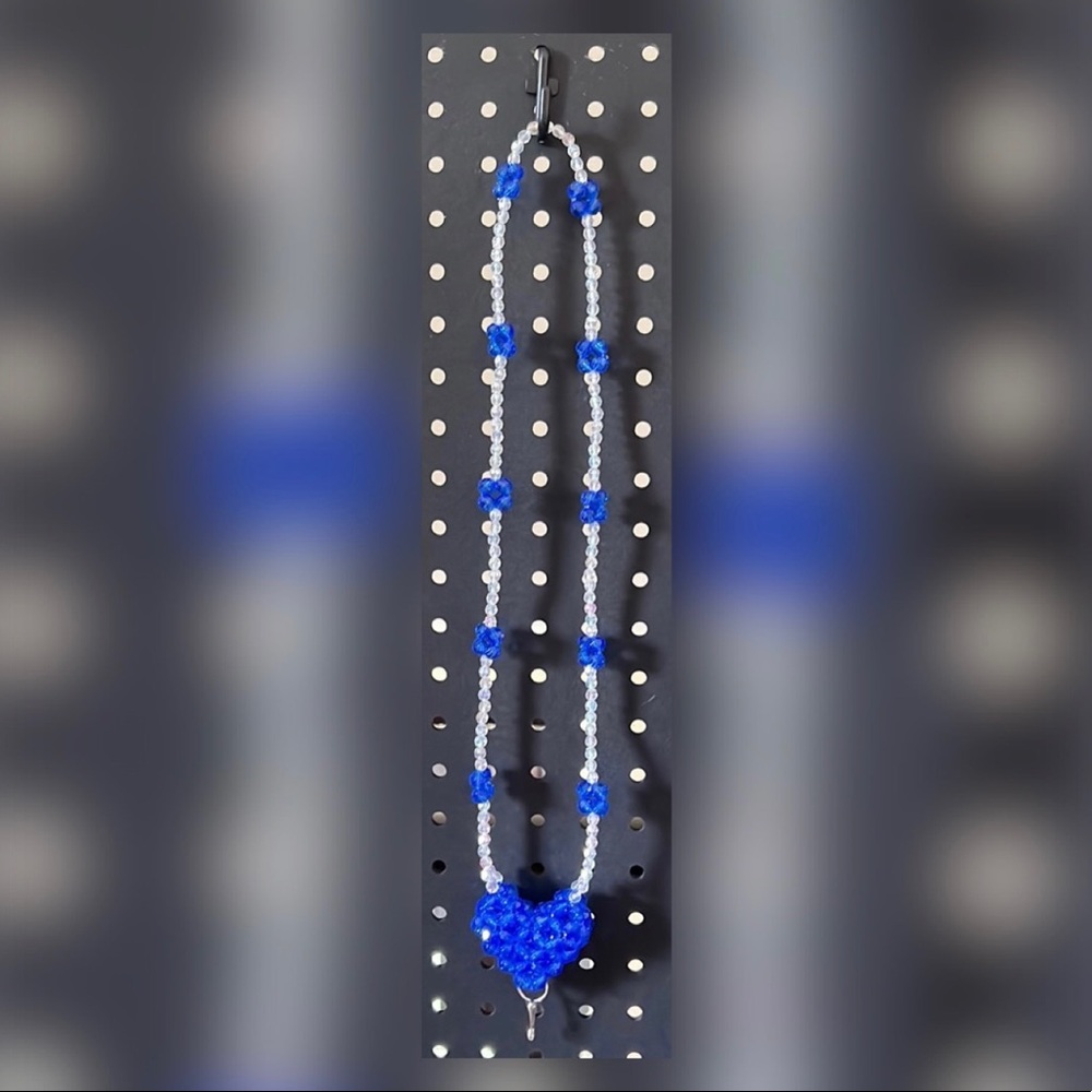 Beaded Lanyard and Keychain